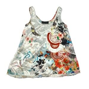 Un Deux Trois Shiny Colorful Tank Top Girls Size 12